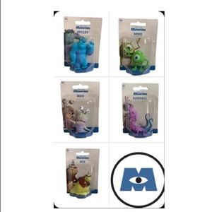 Monsters Inc Action Figures Collection (5 pack)